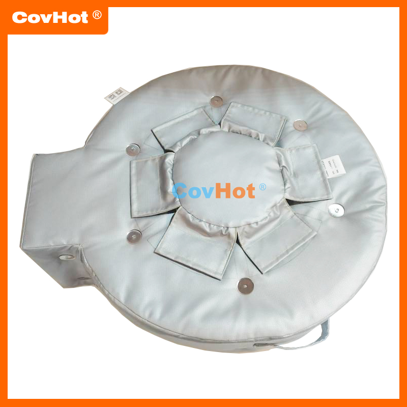 食品糧油企業人孔視鏡保溫衣，可拆卸方便觀察，耐高溫防腐