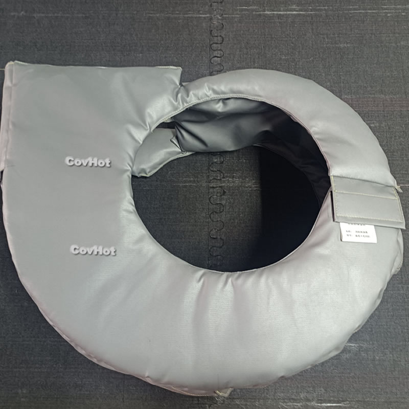 工業(yè)風(fēng)機可拆卸式保溫衣,耐高溫防火耐酸堿